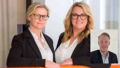 Linda Nevrén och Eleonore Höglund.