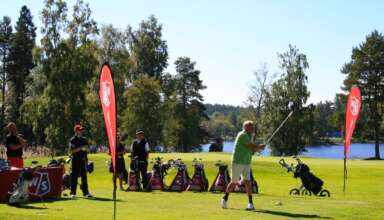 Golftävling på Hook