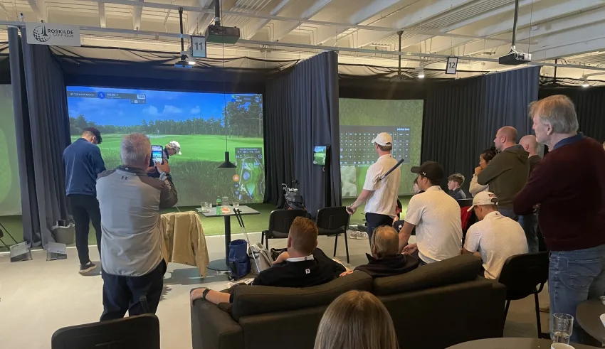 inomhus golf