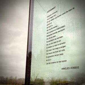 Annelies Verbeke achtsamkeit raamposter