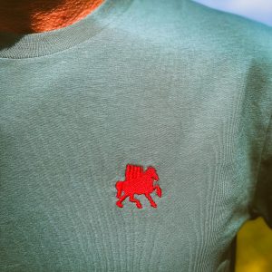 T-shirt geborduurd 1975