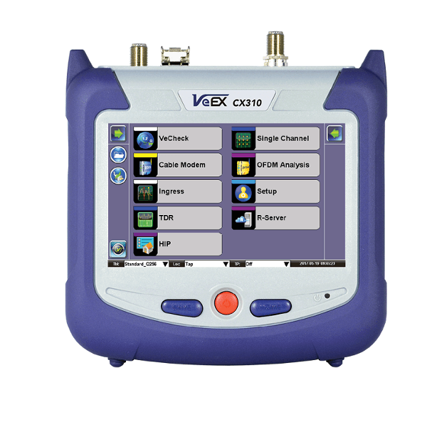 VeEX CX310 DOCSIS 3.1 Installation Test Set