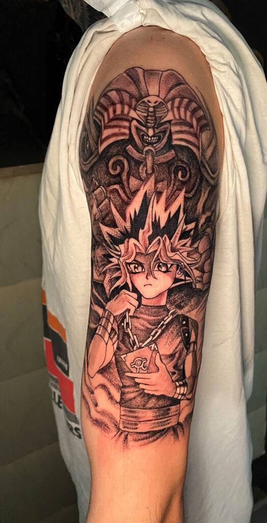 Atem Pharao Tattoo