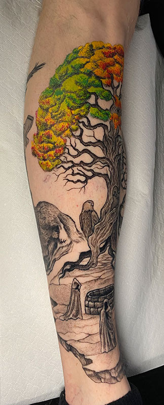 Jahreszeiten Tattoo