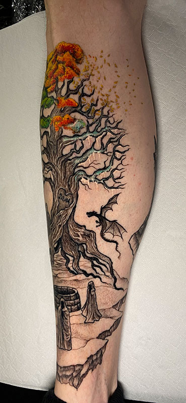 Lebensbaum Tattoo