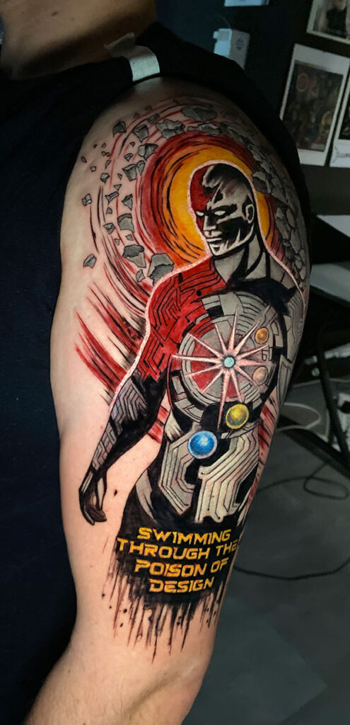 Nevermore Tattoo Arm