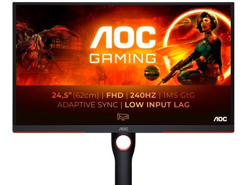 AOC Gaming 25G3ZM/BK 25 1920 x 1080 HDMI DisplayPort 240Hz Pivot Skærm - Gorilla Gaming