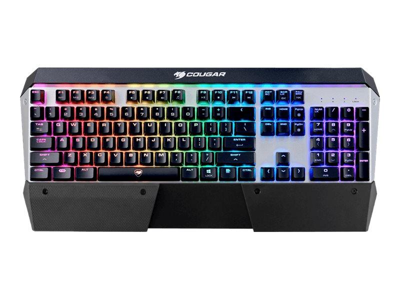 Cougar Attack X3 RGB Tastatur Mekanisk 16,8 millioner farver Kabling Nordisk - Gorilla Gaming
