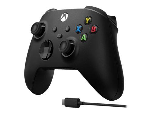 Microsoft Xbox Wireless Controller USB-C Cable Gamepad iOS PC Microsoft Xbox Series S Microsoft Xbox Series X Microsoft Xbox One Android Sort - Gorilla Gaming