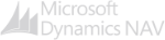 Logo Microsoft Dyamics NAV logo white v2