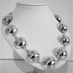 collier, necklace, halsketting, halssnoer, snoer, ketting, zilver, silver