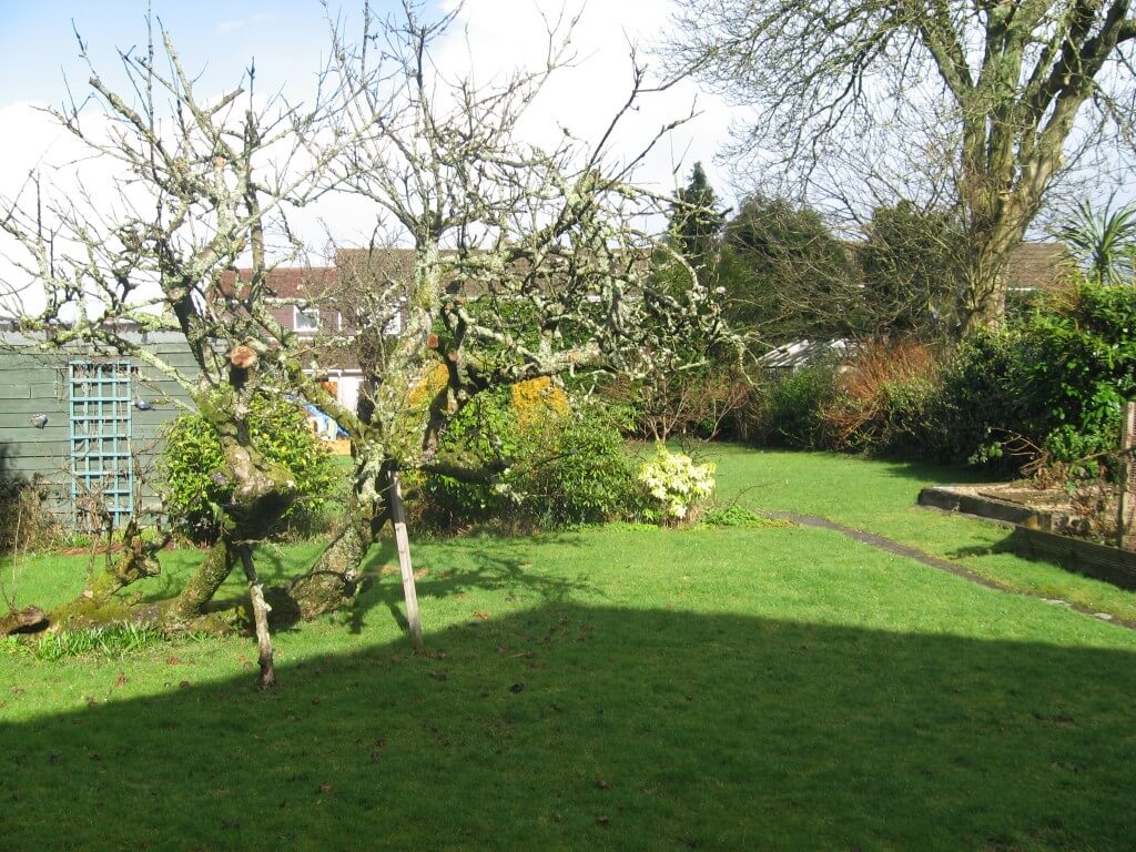 There is a secluded garden to the rear of the property. 