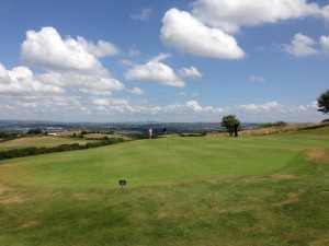 View across Gower Golf Club