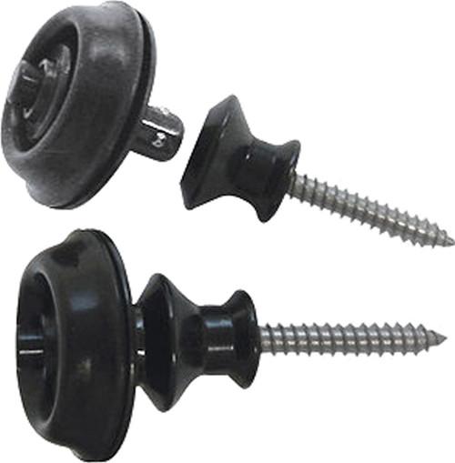 Dunlop Straplok SLS 1403BK Sort Flush - Bilde 5