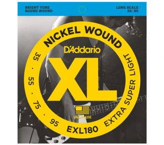 D'Addario - El-Bass 4 Strenger XL EXL180 (.035" - .095")