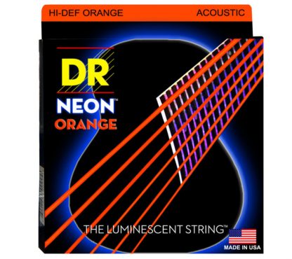 DR - Neon Orange Acoustic 11-50(NOA11)