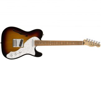 Fender - Deluxe Tele® Thinline, Pau Ferro 3-Color Sunburst
