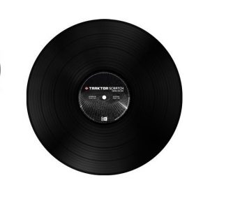 Native Traktor Scratch Pro Control Vinyl Black MK2 stk.