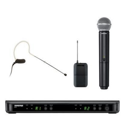 Shure BLX1288 combo med MX153 og SM58 (S 8)