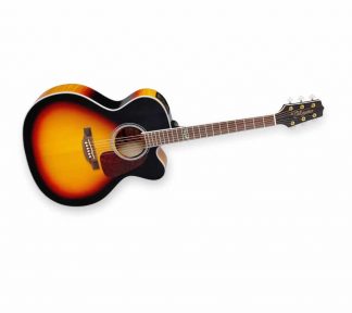 Takamine GJ72CE-BSB Jumbo. Cutaway. Takamine TK-40D preamp. Brown Sunburst.