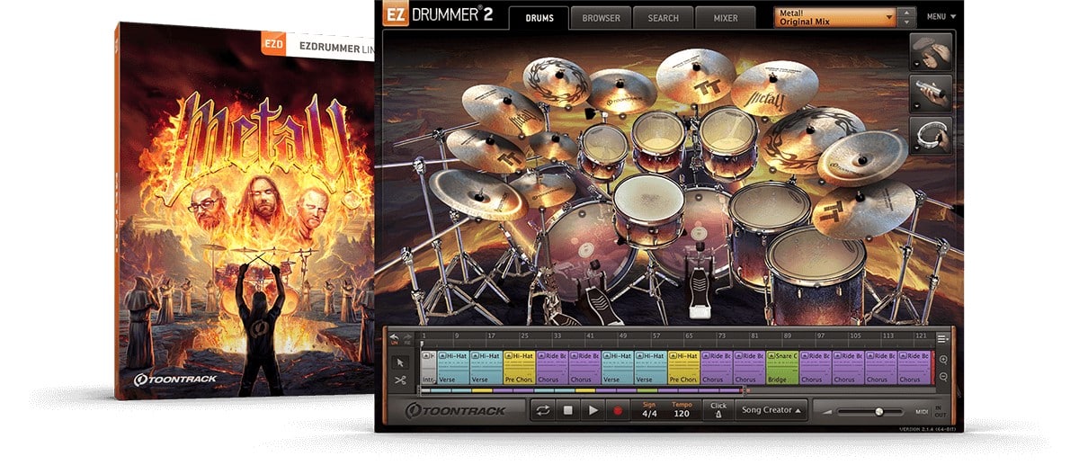 Toontrack METAL! EZX GP Musikk