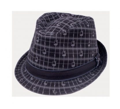 Fender® Axe Plaid Fedora, S/M hatt