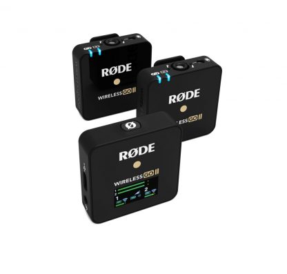 RØDE Wireless GO II To kanals trådløst mikrofonsystem