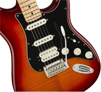 Fender Player Stratocaster® HSS Plus Top, Maple Fingerboard, Aged Cherry Burst - Bilde 5