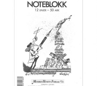 Noteblokk, 12 linjers notebok