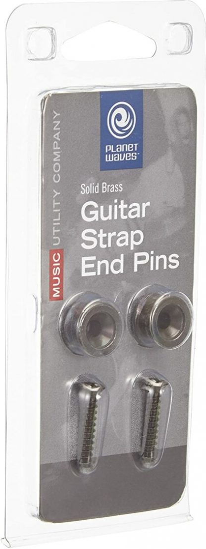 D'Addario Solid Brass End Pins - Black (Pair) - Bilde 2