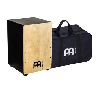 Meinl Percussion MCAJ100BK-MA+BAG Cajon Black 100 Maple