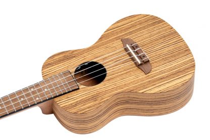 Ortega RFU11ZE-L Concert ukulele med mik, med bag, Left - Bilde 2