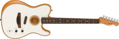 FENDER Acoustasonic® Player Telecaster®, Rosewood Fingerboard, Arctic White - Bilde 4