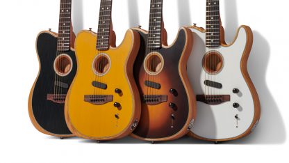 FENDER Acoustasonic® Player Telecaster®, Rosewood Fingerboard, Arctic White - Bilde 7