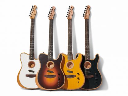 FENDER Acoustasonic® Player Telecaster®, Rosewood Fingerboard, Arctic White - Bilde 8