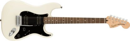 SQUIER Affinity Series Stratocaster HH, Laurel Fingerboard, Black Pickguard, Olympic White - Bilde 5