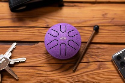 Meinl, PSTD1PLF Pocket Steel Tongue Drum, A Major, Purple - Bilde 5