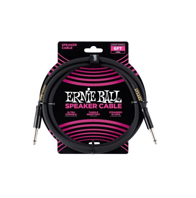 Ernie Ball EB6072 Speaker Cable, 1,8M GP Musikk