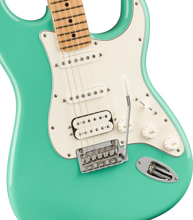 FENDER Player Stratocaster® HSS, Maple Fingerboard, Sea Foam Green