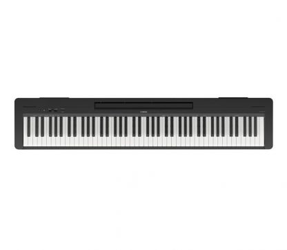 Yamaha P145 Digitalt Piano, Svart