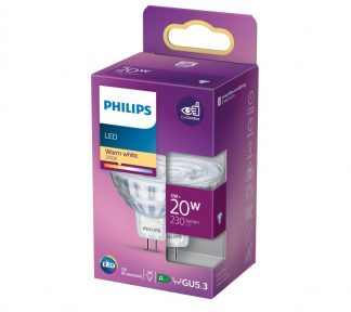 Philips LED-spotlys 3W GU5.3
