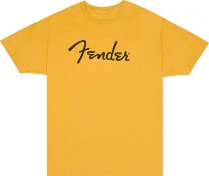 Fender® Spaghetti Logo T-Shirt, Butterscotch Blonde, XL