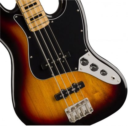 Classic Vibe '70s Jazz Bass®, Maple Fingerboard, 3-Color Sunburst - Bilde 3