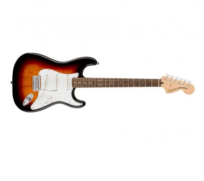 SQUIER Affinity Series™ Stratocaster®, Laurel Fingerboard, White Pickguard, 3-Color Sunburst