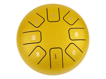 Hayman steel tongue drum 6" gold HTD0608/GD - Bilde 3