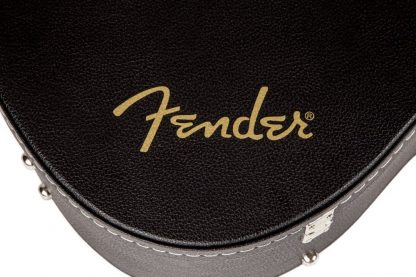 FENDER  Flat-Top Dreadnought Acoustic Guitar Case, Black - Bilde 3