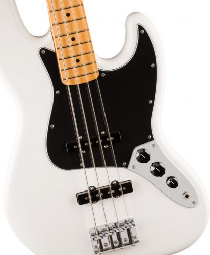 FENDER Player II Jazz Bass®, Maple Fingerboard, Polar White - Bilde 4