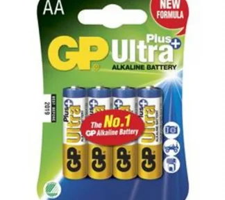 GP Ultra Plus AA-batteri 4-pk