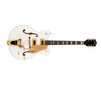 GRETSCH G5422TG Electromatic® Classic Hollow Body Double-Cut with Bigsby® and Gold Hardware, Laurel Fingerboard, Snowcrest White