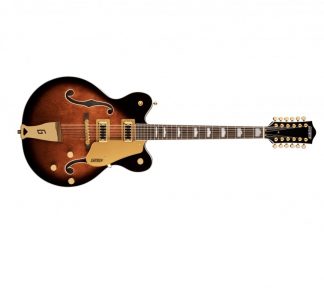 GRETSCH G5422G-12 Electromatic® Classic Hollow Body Double-Cut 12-String with Gold Hardware, Laurel Fingerboard, Single Barrel Burst